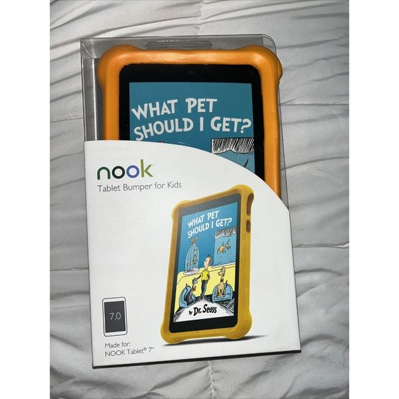 Nook Case: Tablet Bumper for Kids - Citrus (Orange) - 7 inches - NIB - Picture 1 of 3